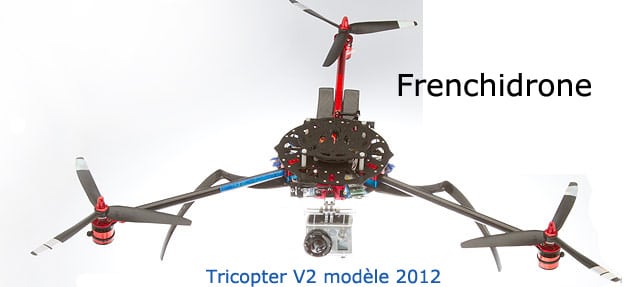 tricopter V2 modèle 2012