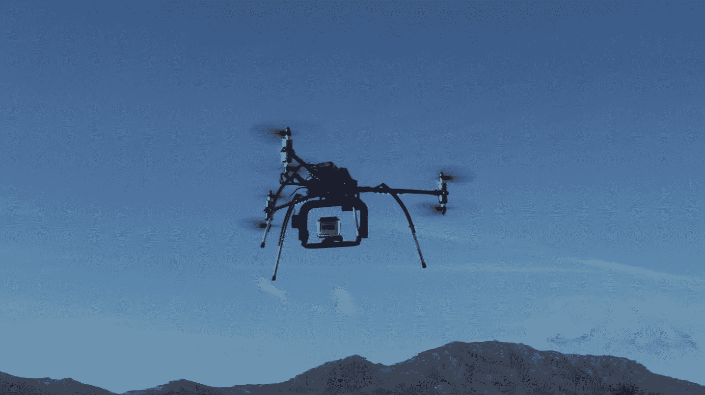 tricopter en vol y6go2