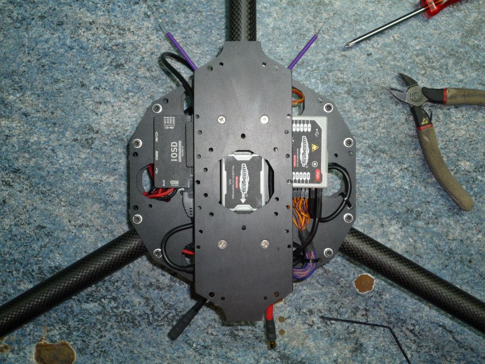 Drone Neutrino support batterie