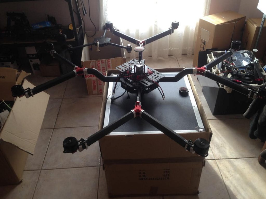 Gryphon octocopter FX1400