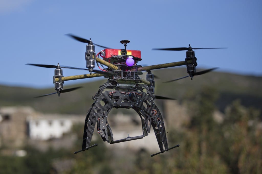 drone en action