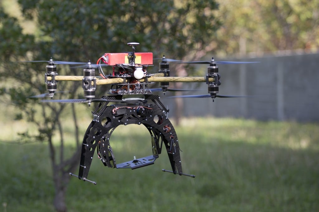 drone en vol