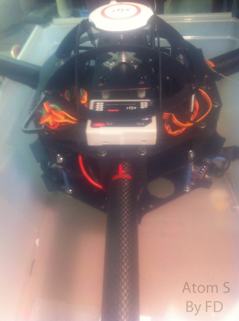 montage drone atom S fd