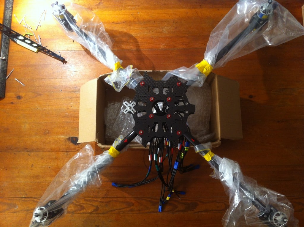 montage drone x8 charlotte