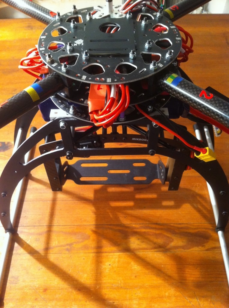 chassis Octocopter RED L série MT 2216