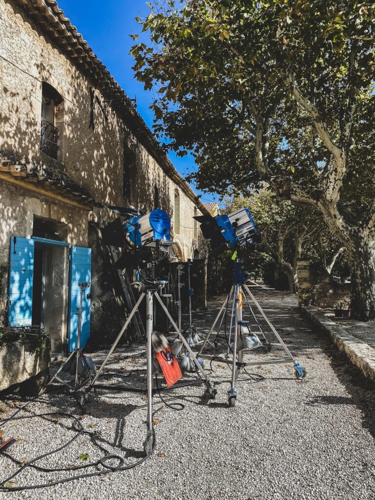 tournage de film avec drone