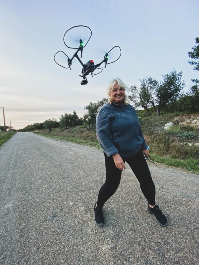 charlotte pilote de drone